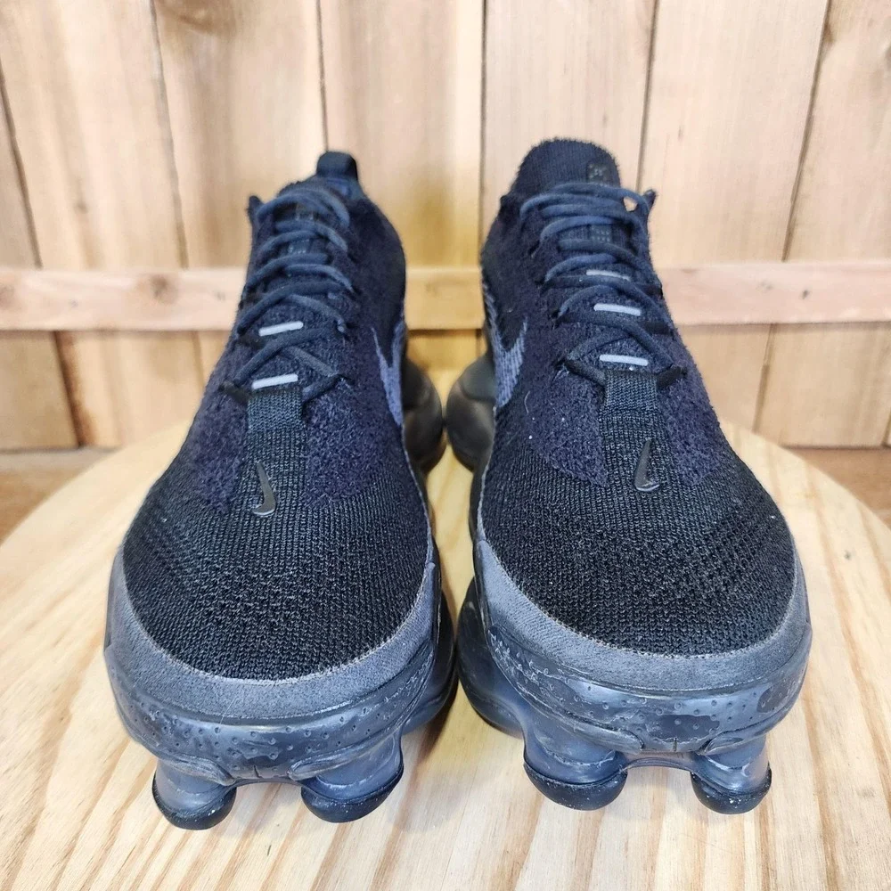 Nike Air Max Scorpion Flyknit Shoes Mens 11 Triple Black Running Sneakers